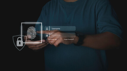 Security on Internet innovation technology against digital cyber crime.