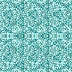 Seamless ornamental pattern, background and wallpaper designs