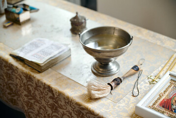 Church attributes and view inside