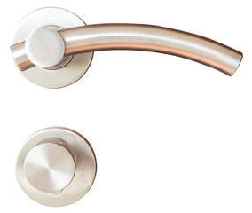 Door handle locking system Lever Handle isolated