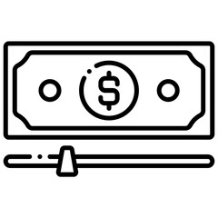 dollar rate exchange Icon