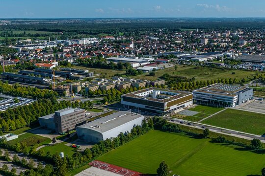 Augsburg - das Univiertel im Luftbild