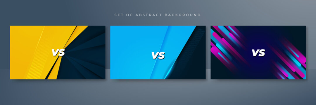 versus vs screen background