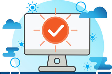 computer illustration design