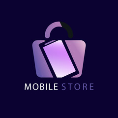 Shopping Bag Logo mobile store