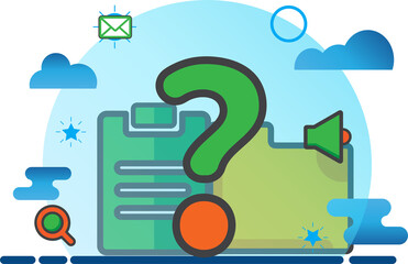 help support illlustration design