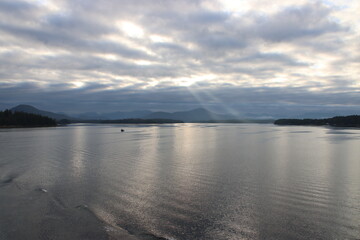 Cruising the Inside Passage, British Columbia, Canada.