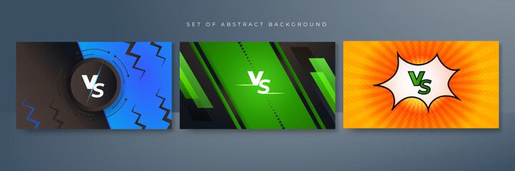 Fight versus vs background. Vector illustration for game, battle, challenge, fight, competition, contest, team, boxing, championship, clash, combat, tournament, conflict, duel, MMA, football