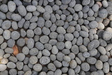 Small gray pebbles great for backgrounds and wallpapers