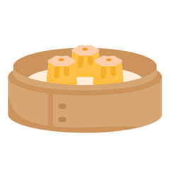 dimsum flat icon