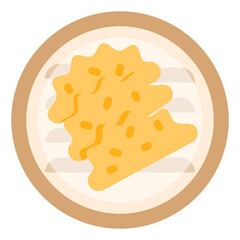 dumplings flat icon