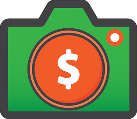 camera money icon