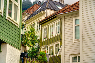Bergen landmarks, Norway