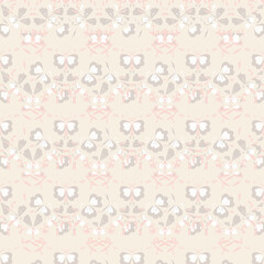 Seamless decorative texture. Vector background for textile, wrapping paper, wallpaper, scrapbook. Colorful pattern for surface design.