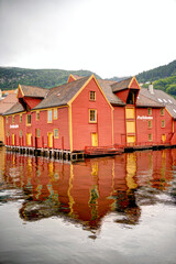 Bergen landmarks, Norway