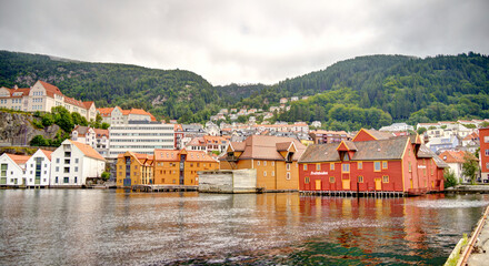 Bergen landmarks, Norway