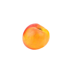 Nectarine fruit isolated on transparene  png