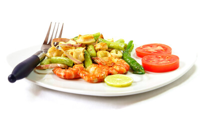 Dish of spicy fish