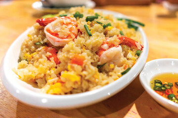 fried rice with shrimp