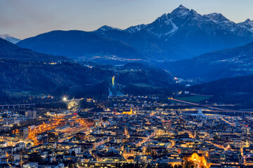 Innsbruck night