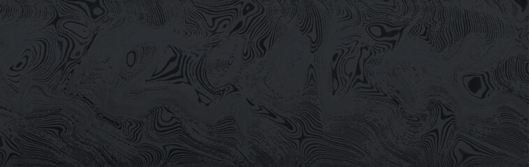 Damascus steel textur, curve texture,  cloud pattern, dark color vector