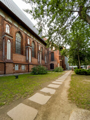 Gothic Cathedral of Immanuel Kant Island in Kaliningrad