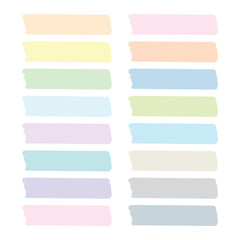 Fototapeta premium brush pastel shades