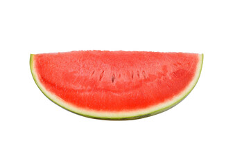 Sliced of watermelon isolated on transparene png