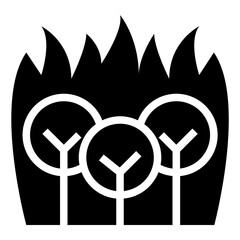 widefire glyph icon