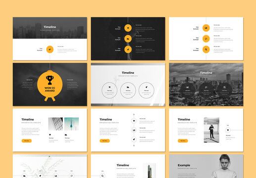Timeline Presentation Layout