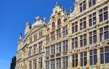 Fototapeta premium Brussels, an ancient city of the artes
