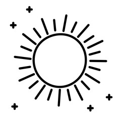 Weather element vector decoration design