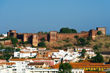 Moorish fort at Silves, Algarve Portugal