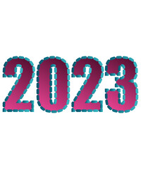 Happy new Year 2023 T Shirt Design