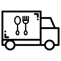 truck food icon