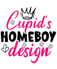 Cupid’s homeboy design eps, Valentine's Day Designs, Cut Files Cricut, Silhouette, Valentines Day Svg, Valentine eps, XOXO Svg, Digital File
