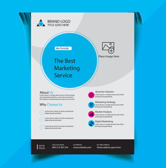 Flyer Design for SEO or Digital Marketing Company