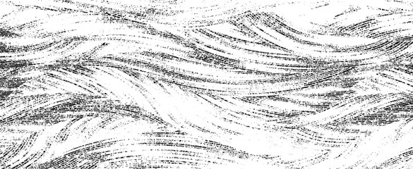 Rough texture. Broken plaster wall effect. Grunge worn damask pattern design. Distressed fabric texture. Overlay texture design. Vector illustration. Eps10.