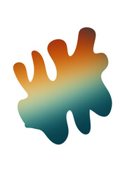 Obraz premium Abstracts Shape Gradient Retro Transparent 