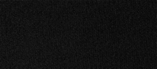 Vector fabric texture. Distressed texture of weaving fabric. Grunge background. Abstract halftone vector illustration. Overlay to create interesting effect and depth. Black isolated on white. EPS10.