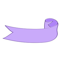 Scribbles Color Strokes Flag Ribbons