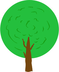 Tree Plant Illustration