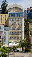 Naklejka premium Nice building in Lisbon