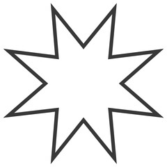Star Icon design geometry
