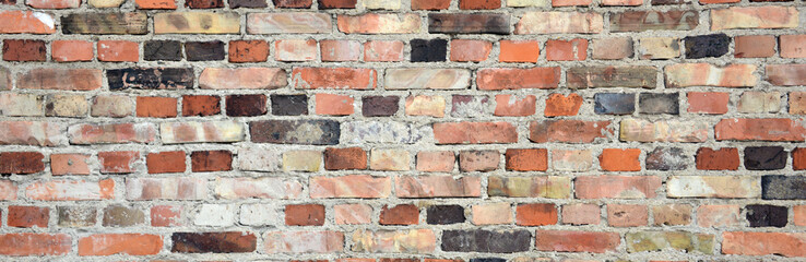 Wall from old bricks. Perfect as a background or texture.