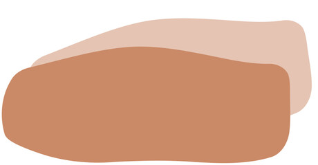 Boho Bohemian Aesthetic Minimalist Abstract Shapes Blob