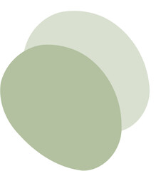 Boho Bohemian Aesthetic Minimalist Abstract Shapes Blob