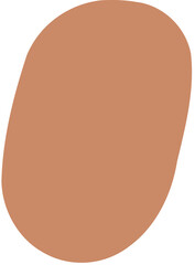 Boho Bohemian Aesthetic Minimalist Abstract Shapes Blob