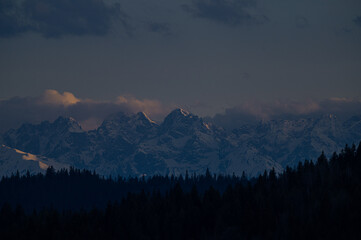 the Tatra Mountains