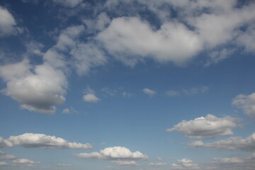 blue sky with clouds
